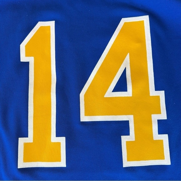 VTG Rawlings Chargers NFL Jersey Dan Fouts #14 70s 80s USA Made Bolts Medium GUC - Picture 8 of 16